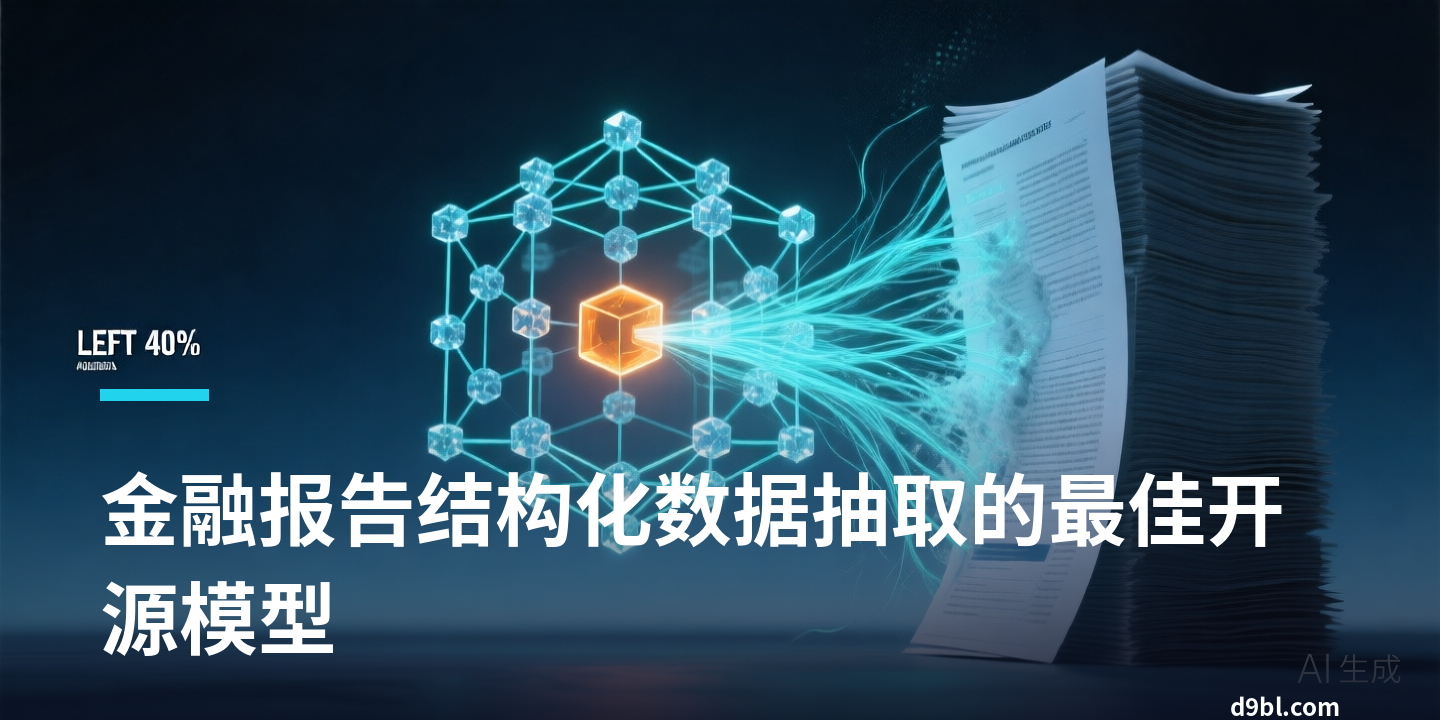 金融报告结构化数据抽取的最佳开源模型