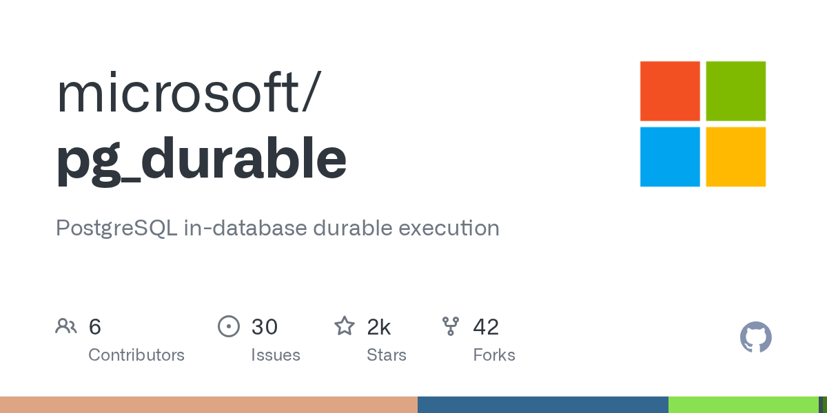 pg_durable：PostgreSQL 内部的持久化执行框架