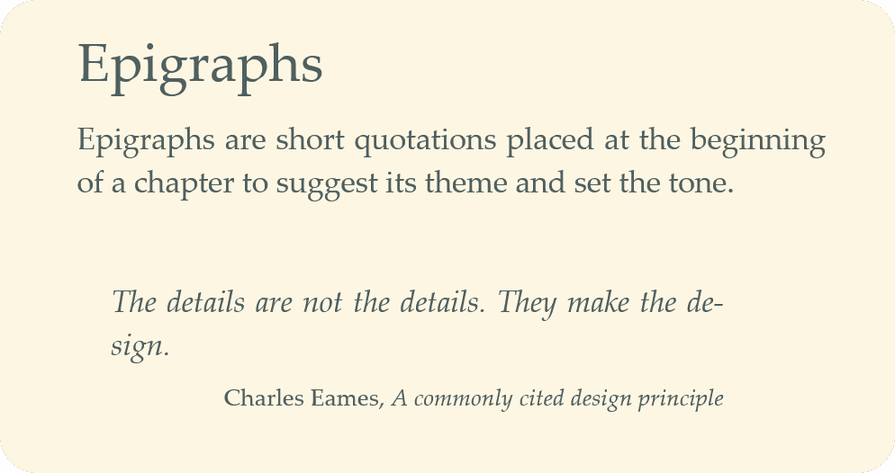 Tufte-Python：题记示例截图。