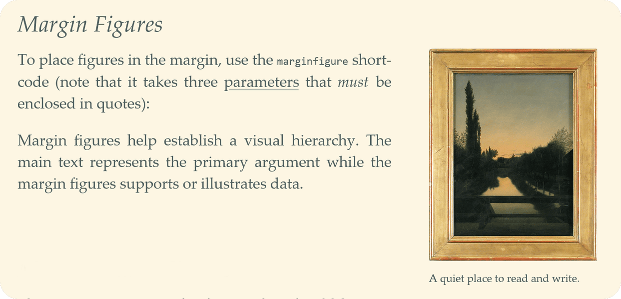 Tufte-Python：边栏图片示例截图。
